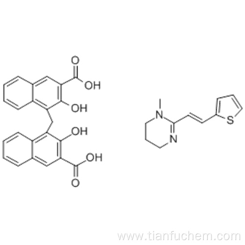 Pyrimidine,1,4,5,6-tetrahydro-1-methyl-2-[(1E)-2-(2-thienyl)ethenyl]- CAS 15686-83-6